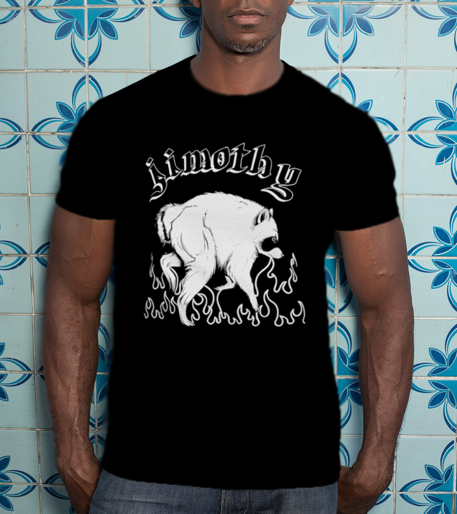 Jimothy The Ballard Raccoon Flame T-Shirt