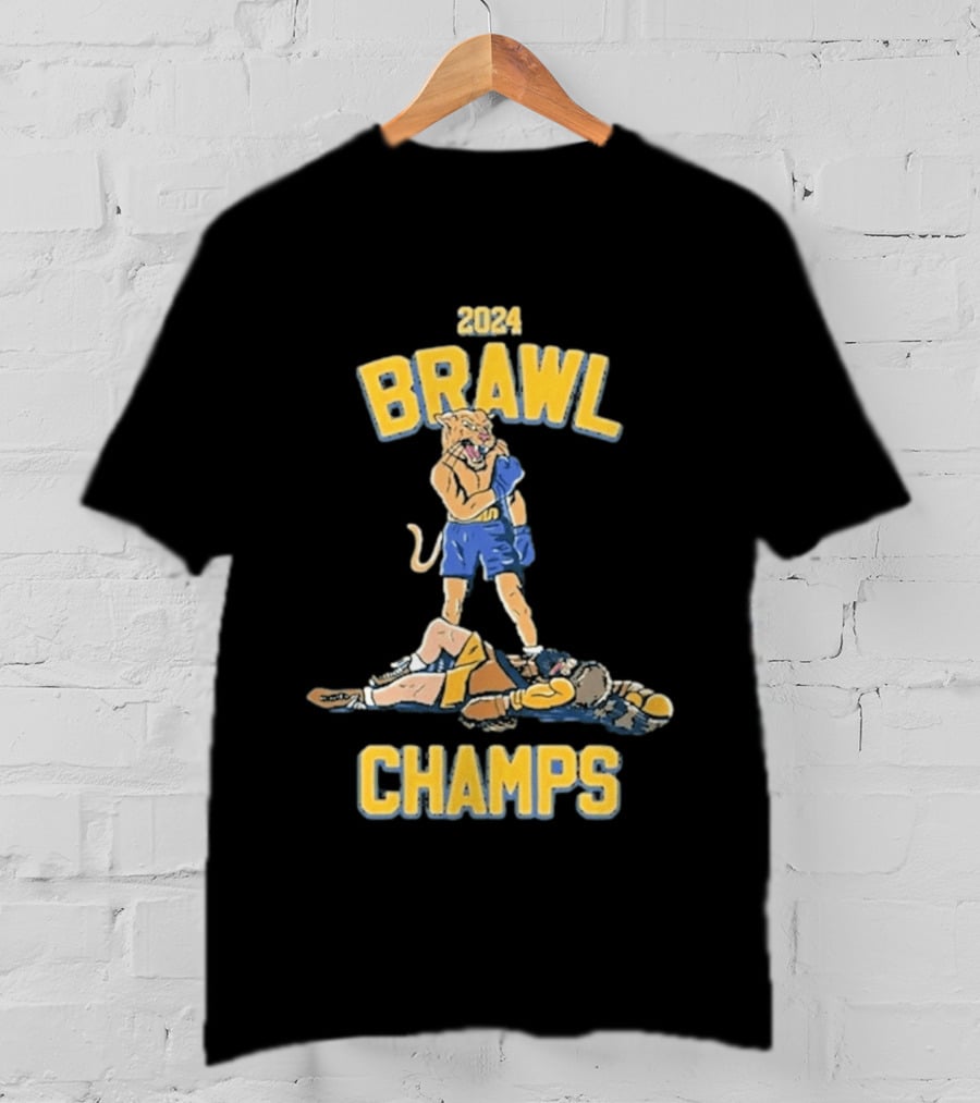 2024 Brawl Champs Boxing Cat Victory T-Shirt