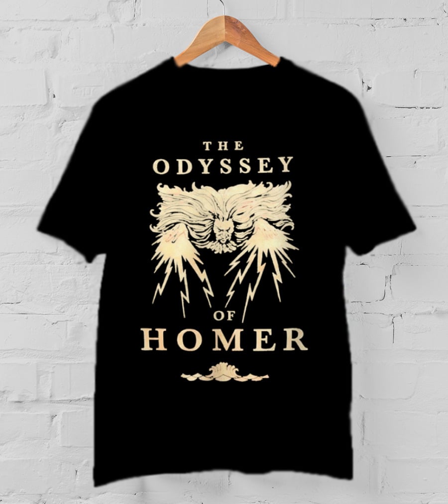 The Odyssey Of Homer Mythical Lightning Lion T-Shirt