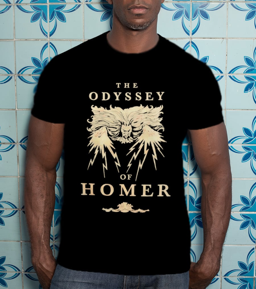 The Odyssey Of Homer Mythical Lightning Lion T-Shirt