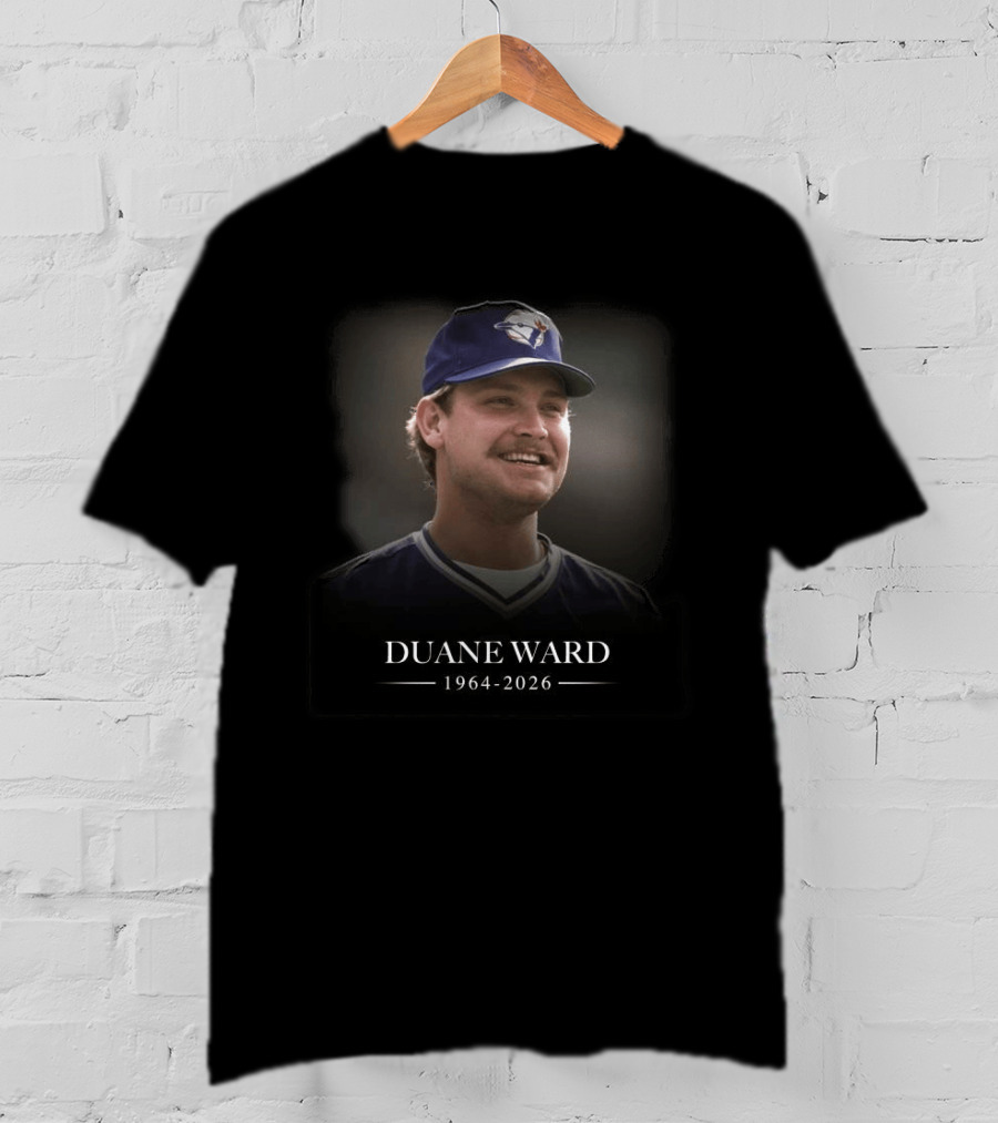 Duane Ward 1964 2026 Toronto Blue Jays Baseball Legend T-Shirt