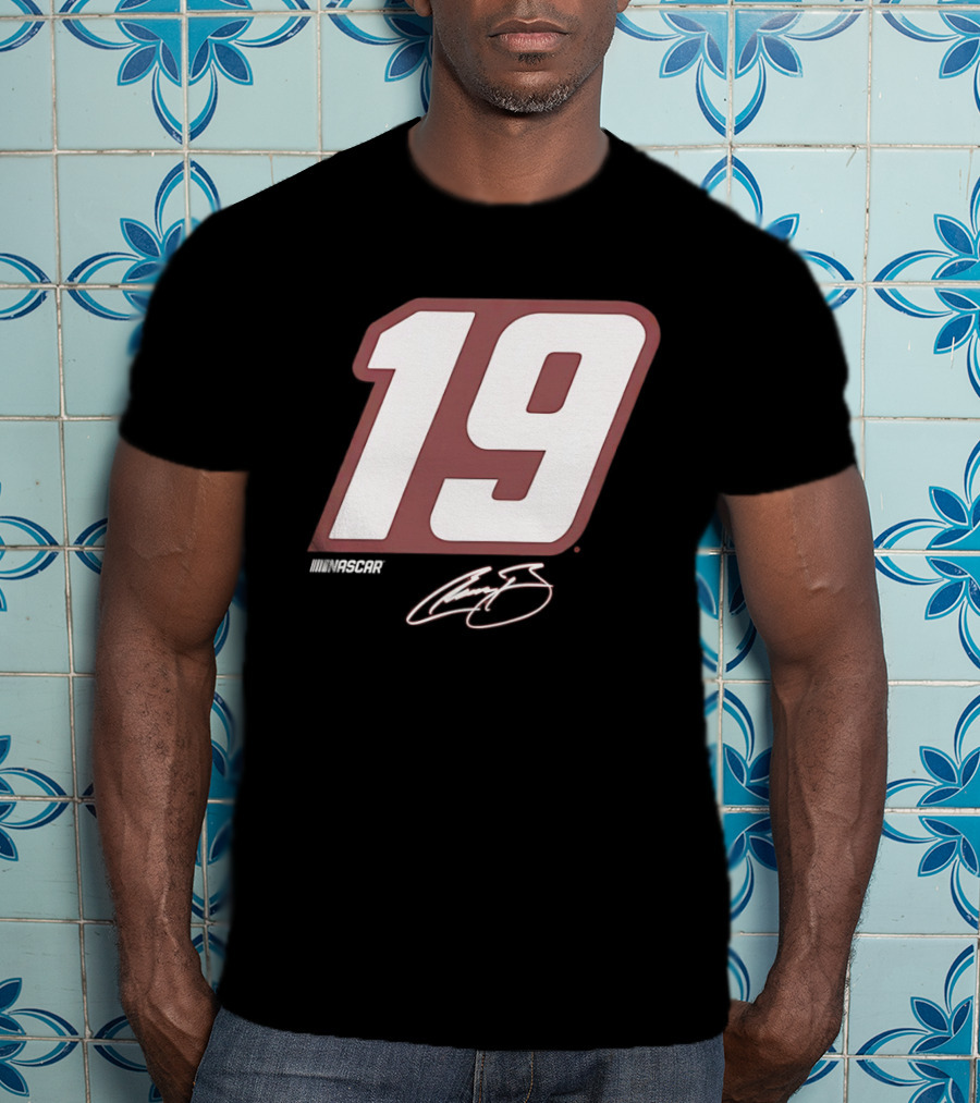 NASCAR Number 19 Racing Motorsport Signature Edition T-Shirt