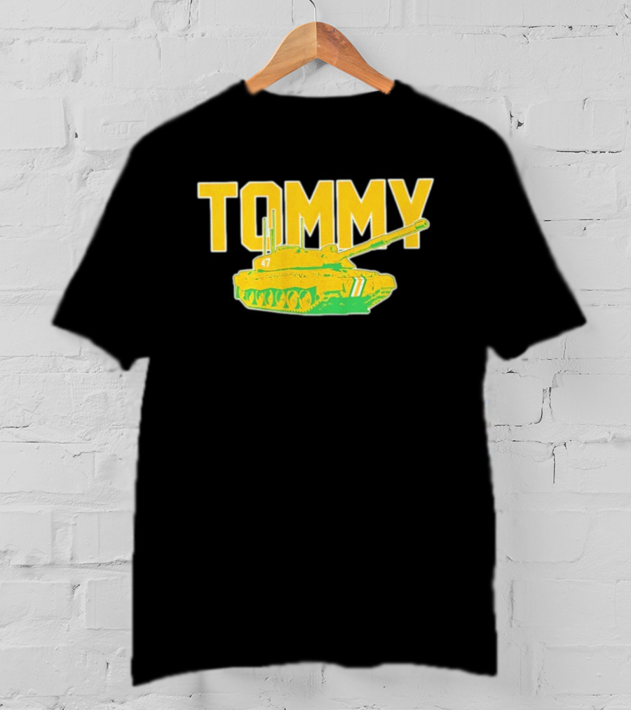 Tommy Tank 47 Athletics Baseball T-Shirt
