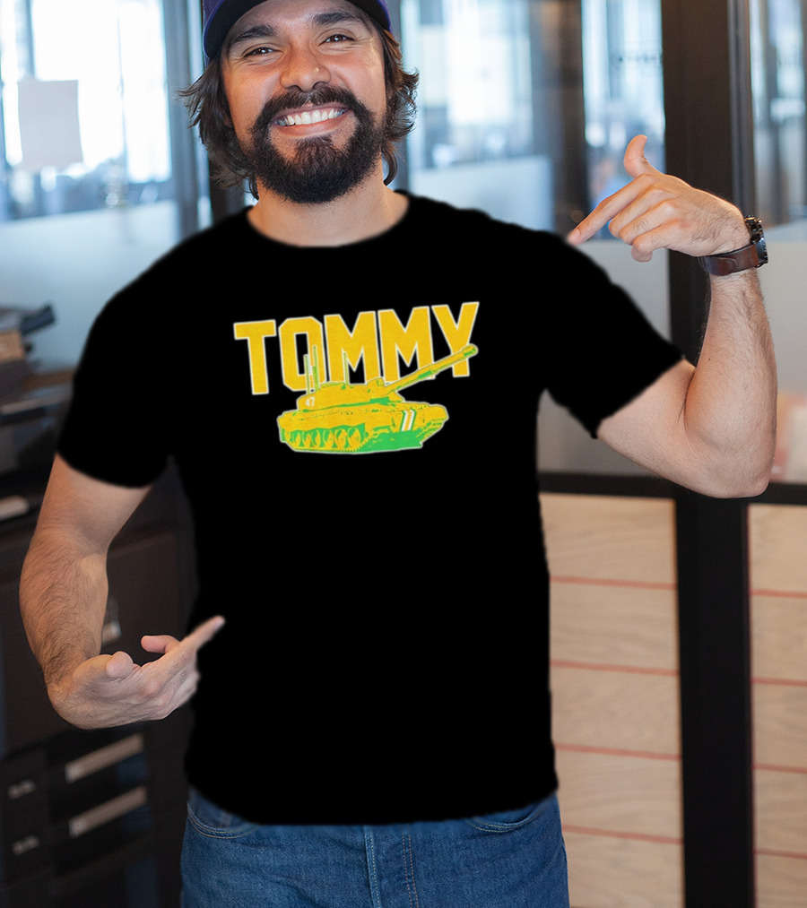 Tommy Tank 47 Athletics Baseball T-Shirt