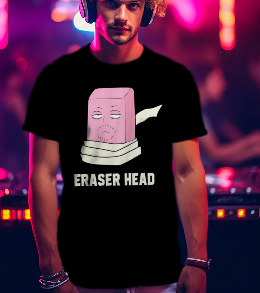 Eraser Head Shota Aizawa My Hero Academia Pink Eraser T-Shirt