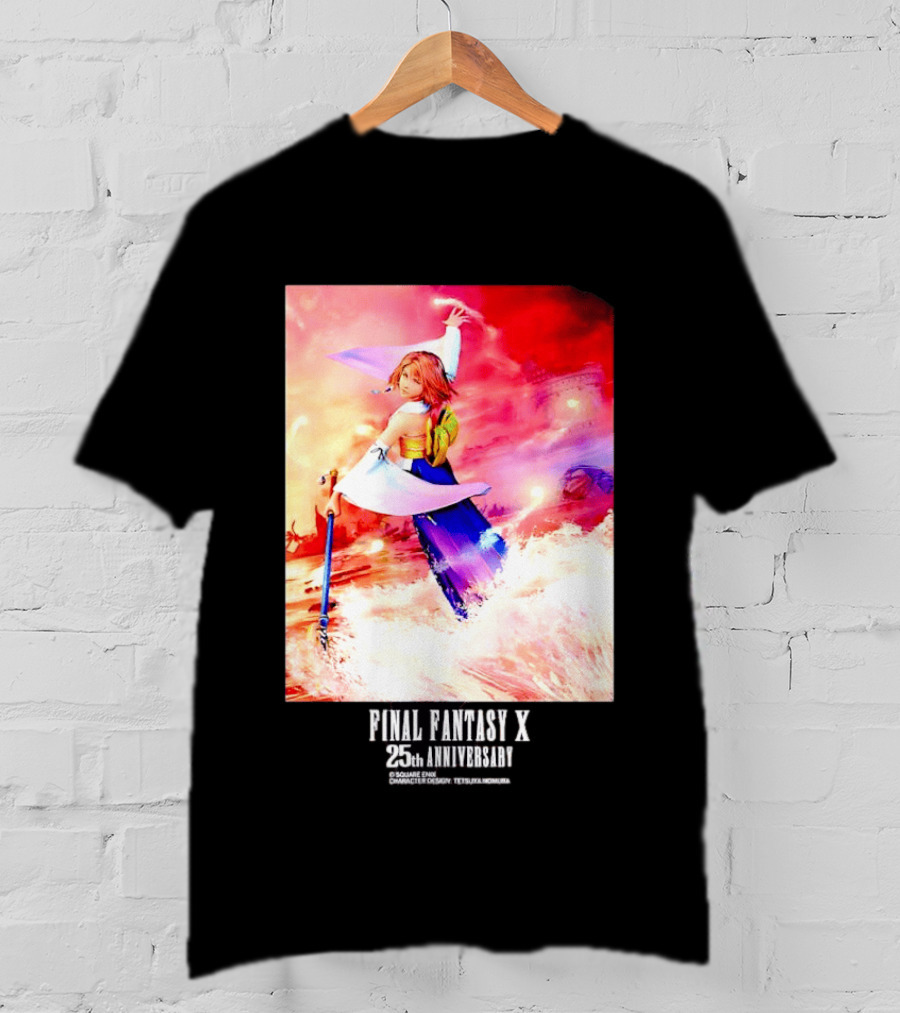 Final Fantasy X 25th Anniversary Yuna Square Enix T-Shirt