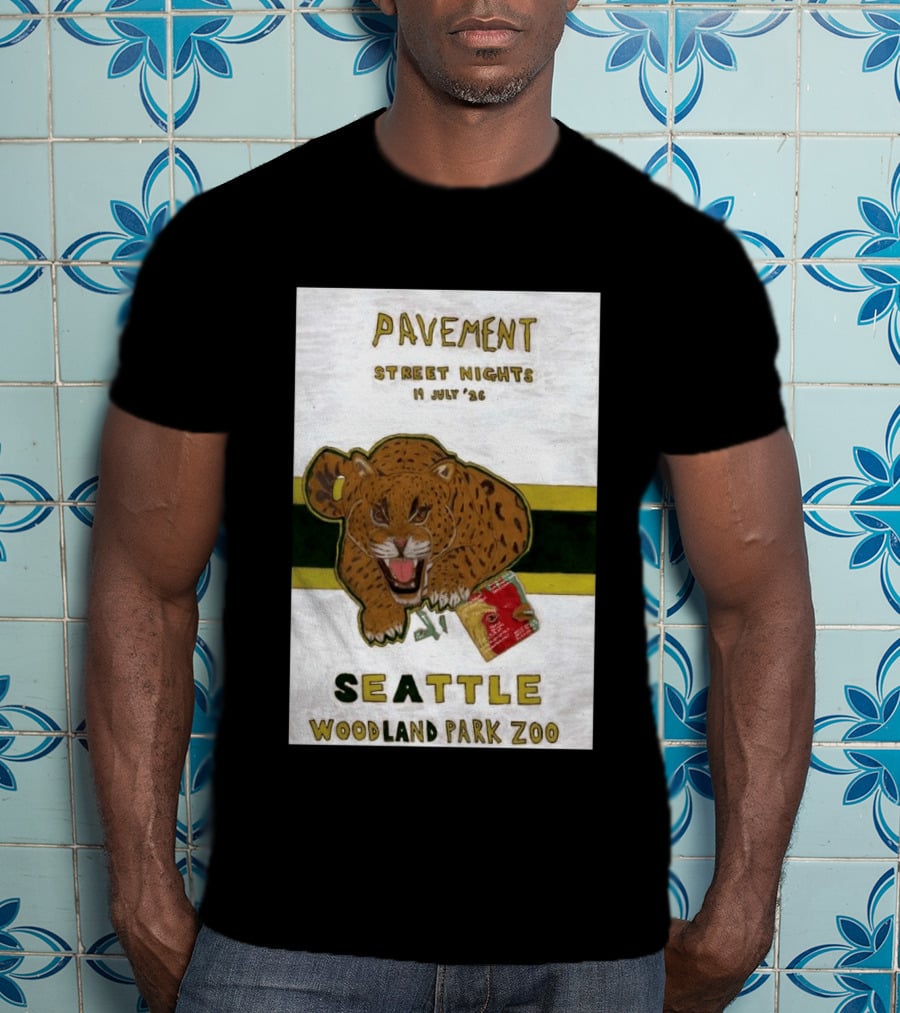 Pavement Street Nights Seattle Woodland Park Zoo July 19 2026 T-Shirt