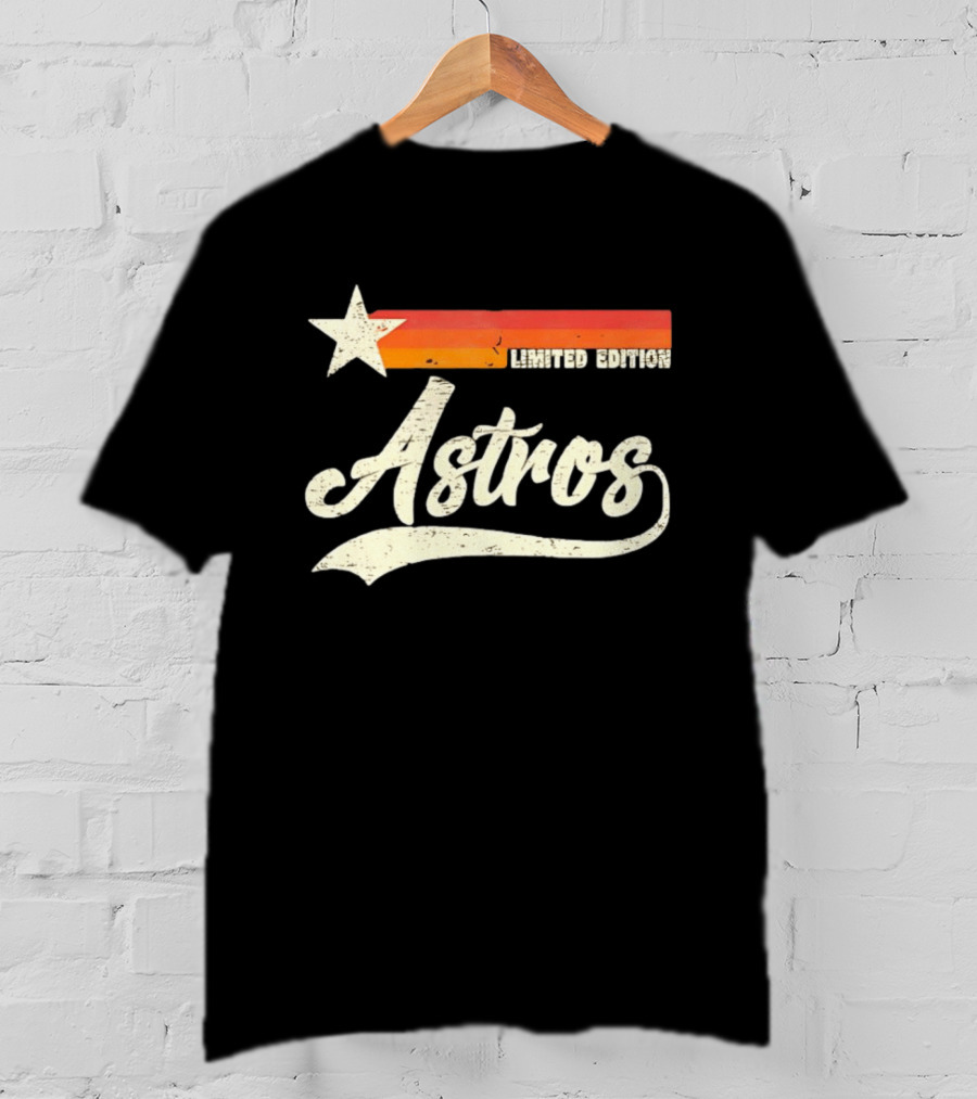 Houston Astros Retro Star Limited Edition T-Shirt