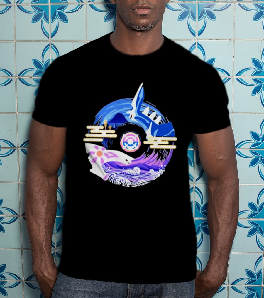 Pokémon GO Tour Sinnoh Los Angeles Kyogre And Groudon Circle T-Shirt