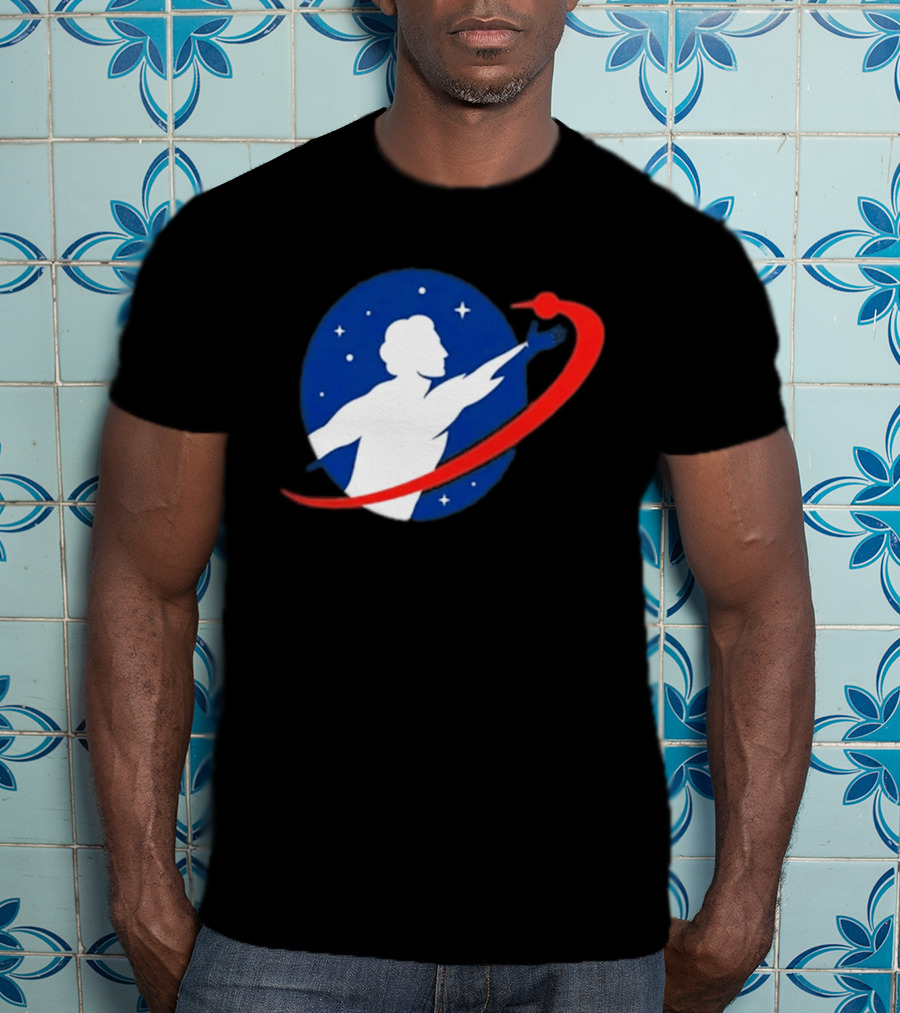 NASA Astronaut Space Exploration Promethean Action Patch T-Shirt