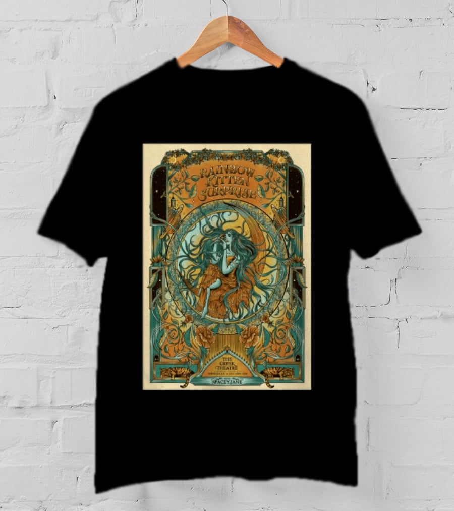 Rainbow Kitten Surprise Berkeley CA July 18 2026 Greek Theatre Spacey Jane T-Shirt