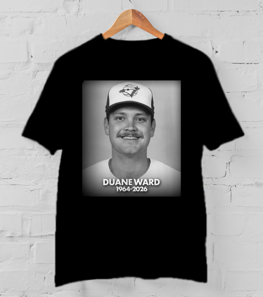 Duane Ward 1964 2026 Blue Jays Memoriam T-Shirt