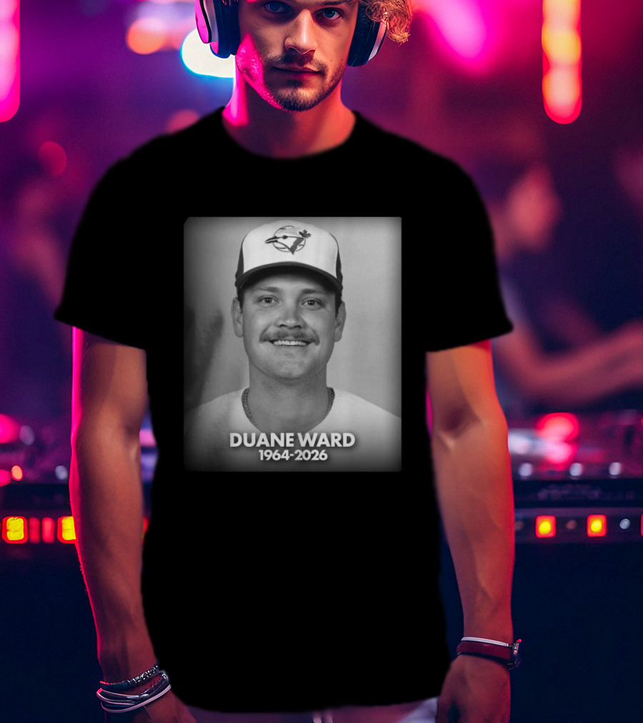 Duane Ward 1964 2026 Blue Jays Memoriam T-Shirt