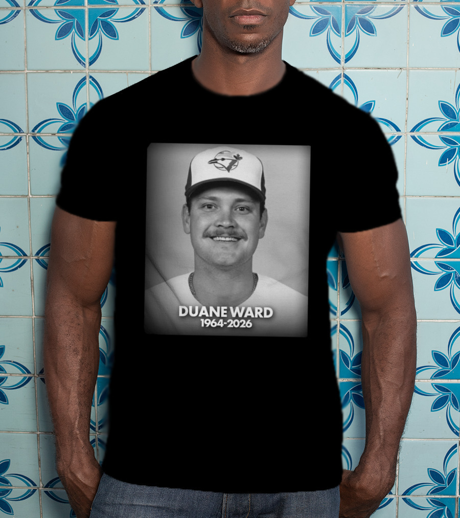 Duane Ward 1964 2026 Blue Jays Memoriam T-Shirt