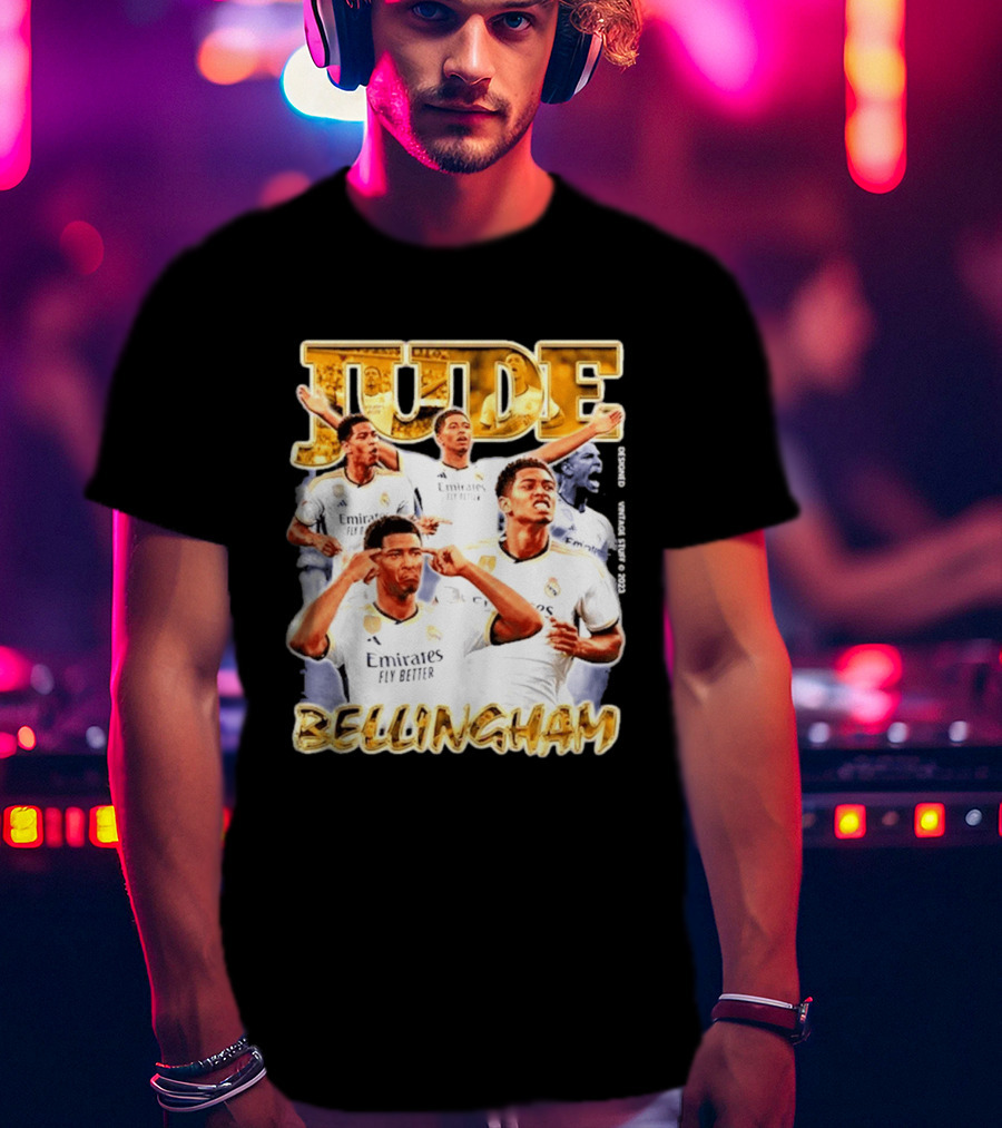 Jude Bellingham Real Madrid Emirates Fly Better T-Shirt