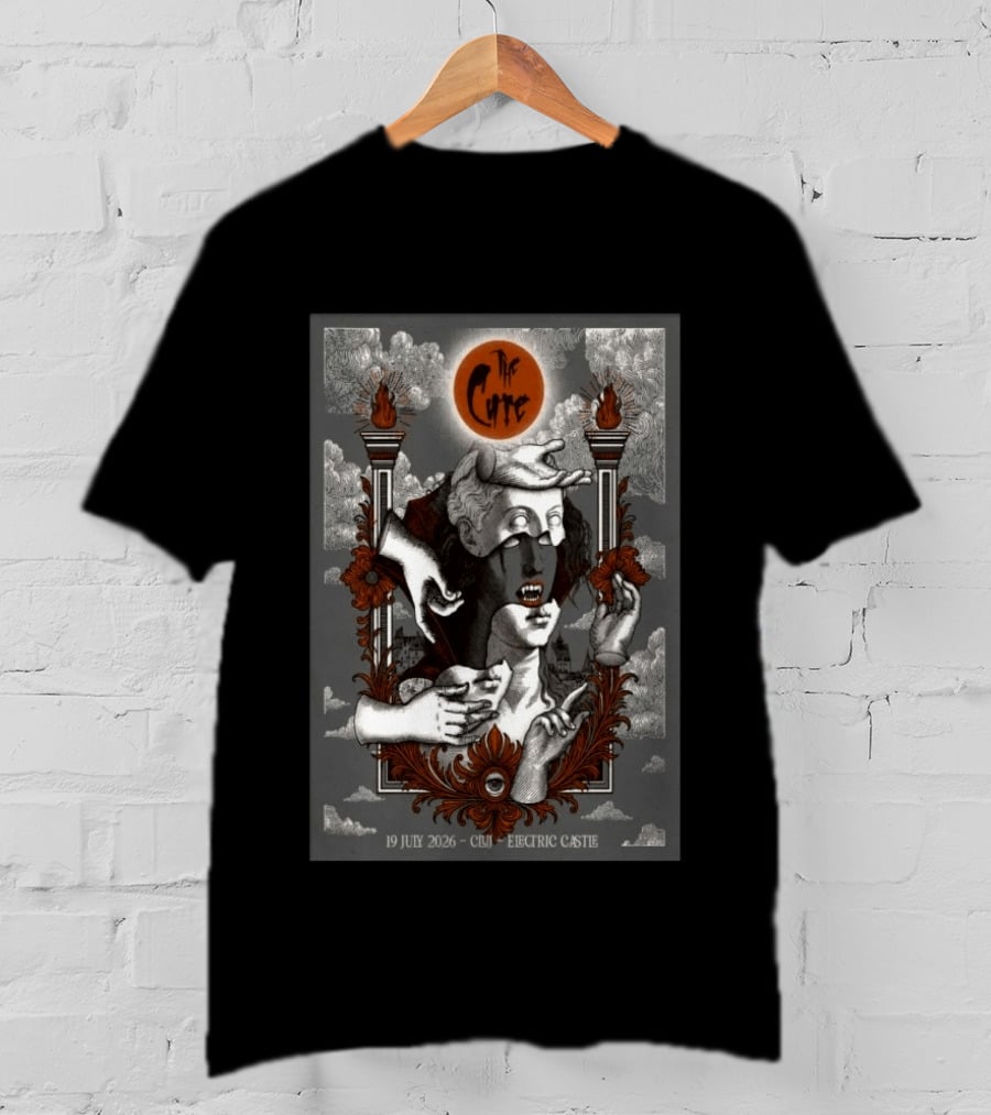 The Cure Electric Castle Cluj July 19 2026 T-Shirt