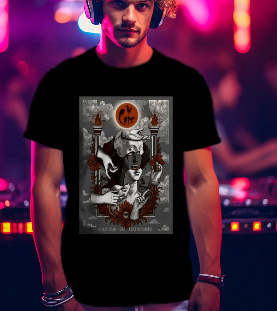The Cure Electric Castle Cluj July 19 2026 T-Shirt