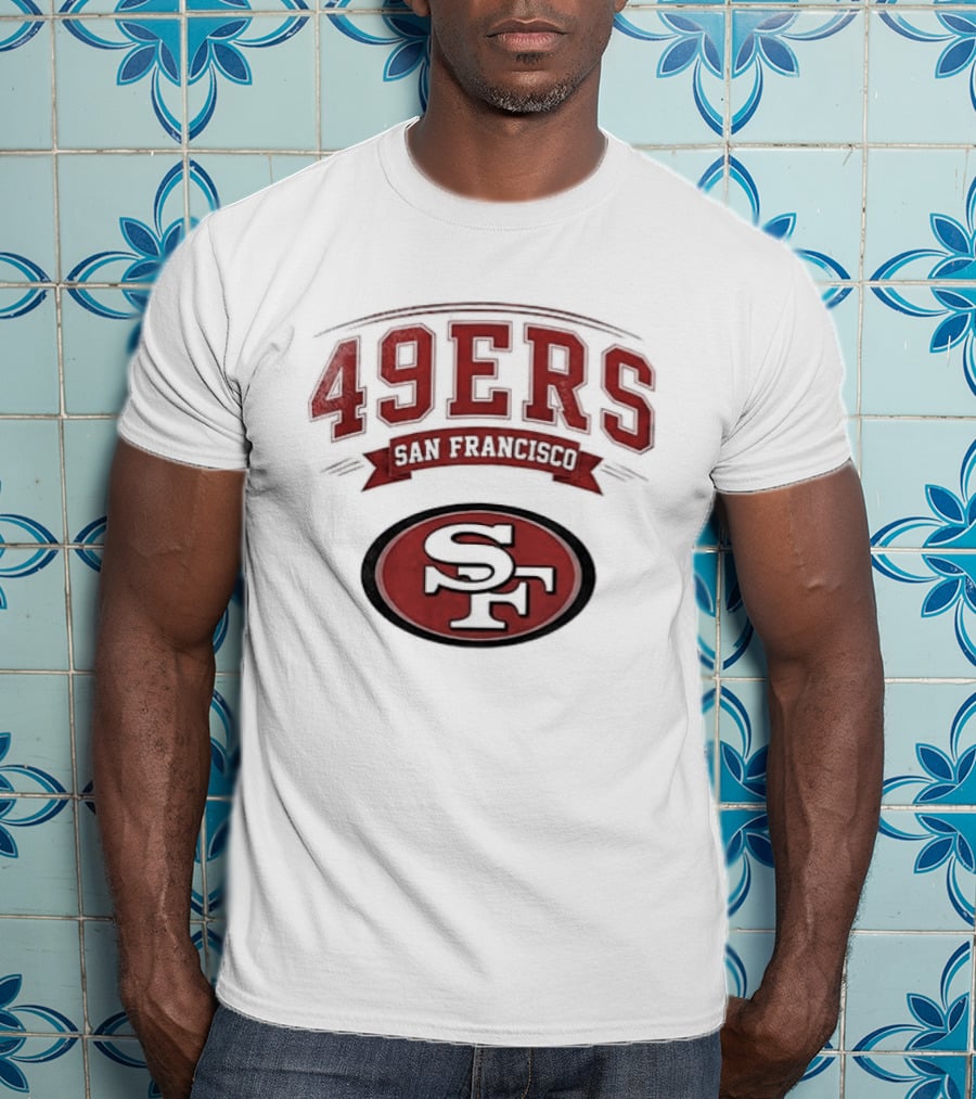 San Francisco 49ers Ghostface Running Football 49ers SF T-Shirt