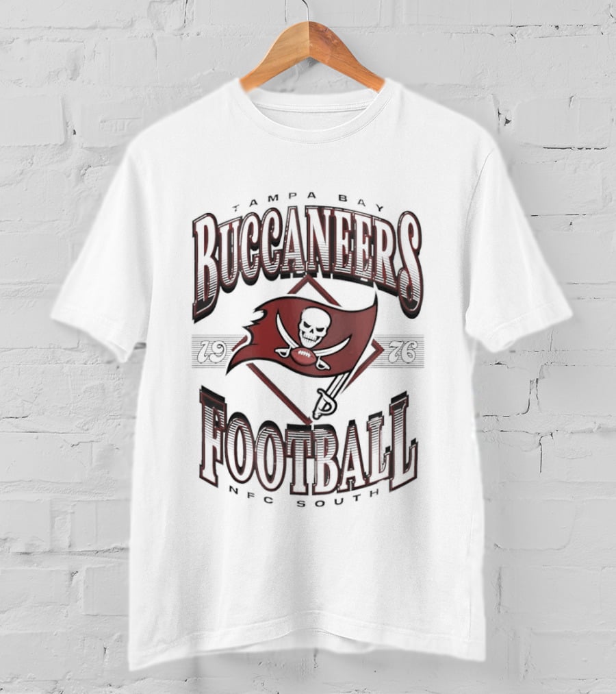 Tampa Bay Buccaneers 1976 Football NFC South T-Shirt