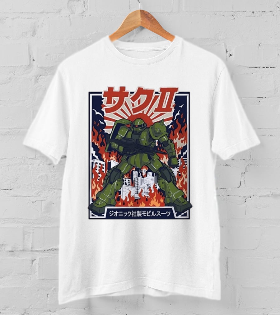 The Green Grunt MS 06 Zaku II T-Shirt