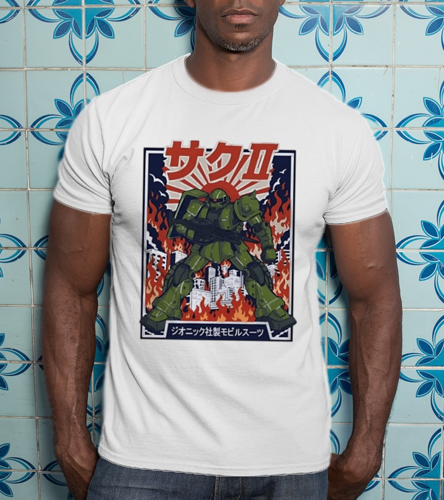 The Green Grunt MS 06 Zaku II T-Shirt
