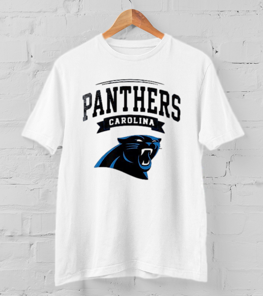 Carolina Panthers Ghostface Crossover Football Collaboration T-Shirt