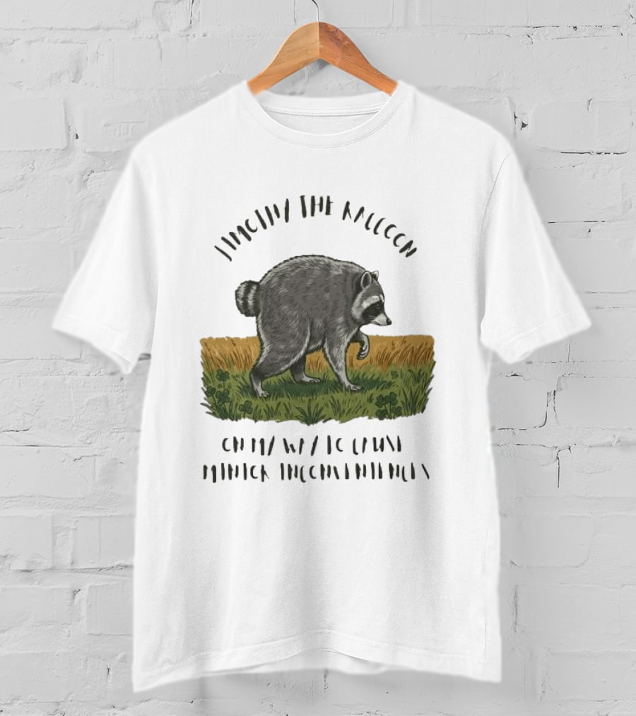 Jimothy Raccoon On My Way To Cause Minor Inconveniences T-Shirt