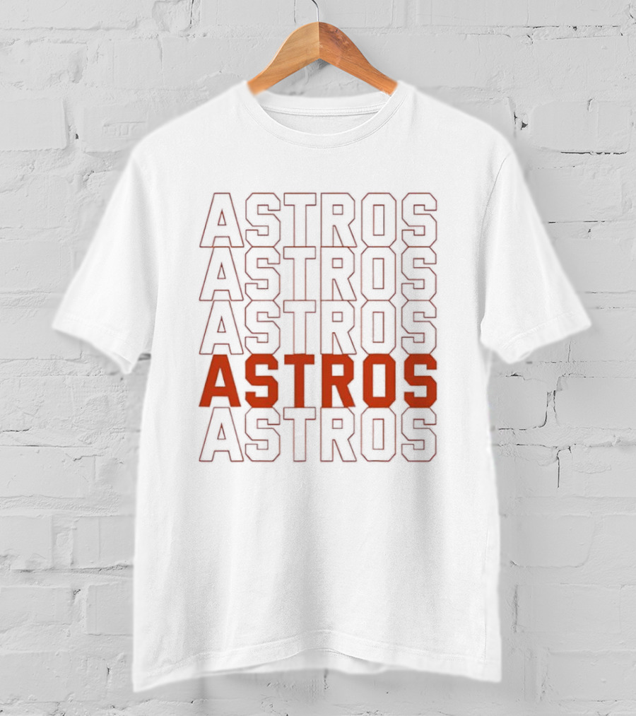 Houston Astros Repeated T-Shirt