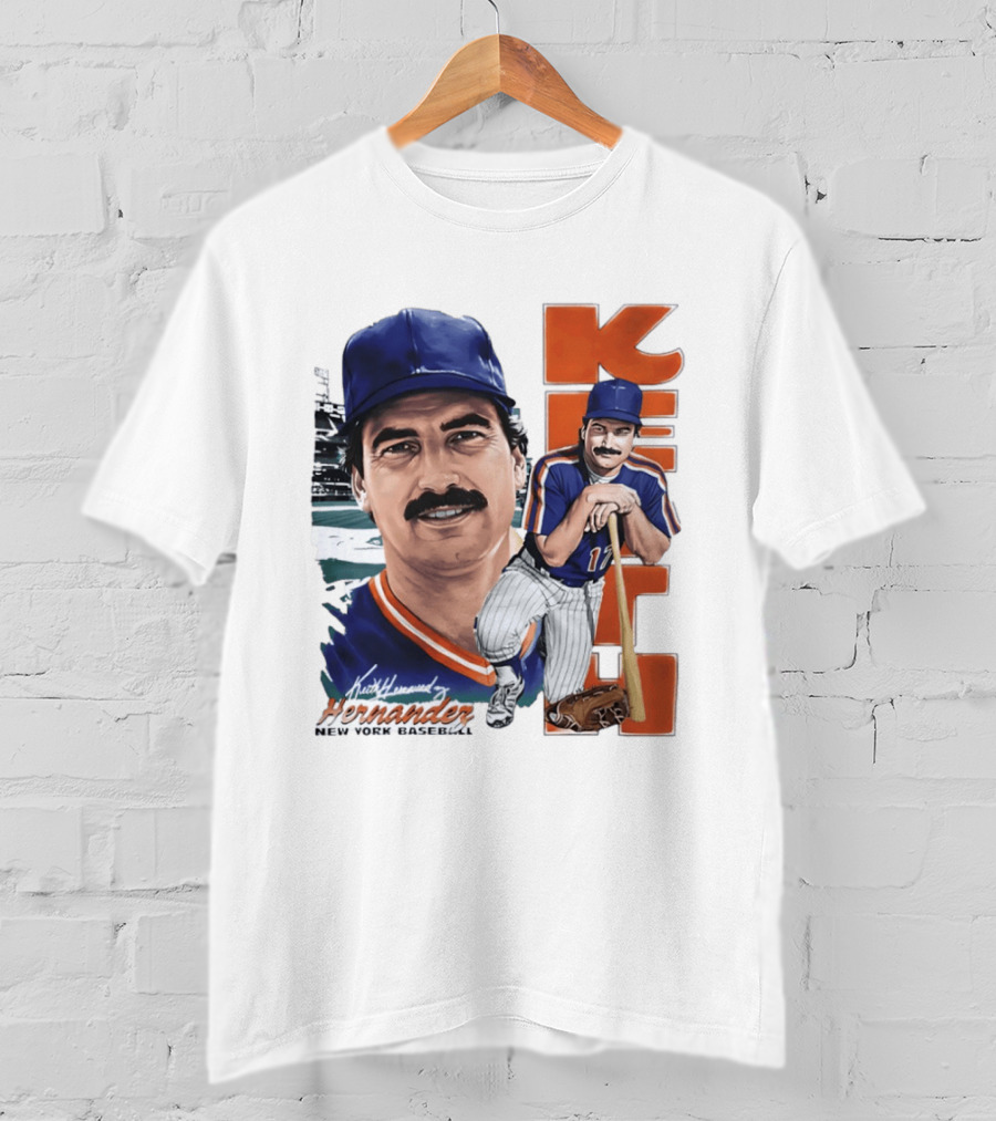 Keith Hernandez New York Baseball Mets KEITH T-Shirt