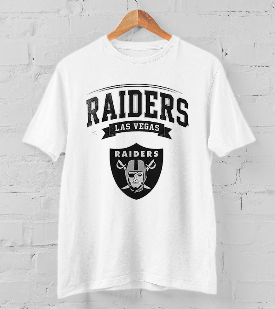 Las Vegas Raiders Ghostface Running Football T-Shirt