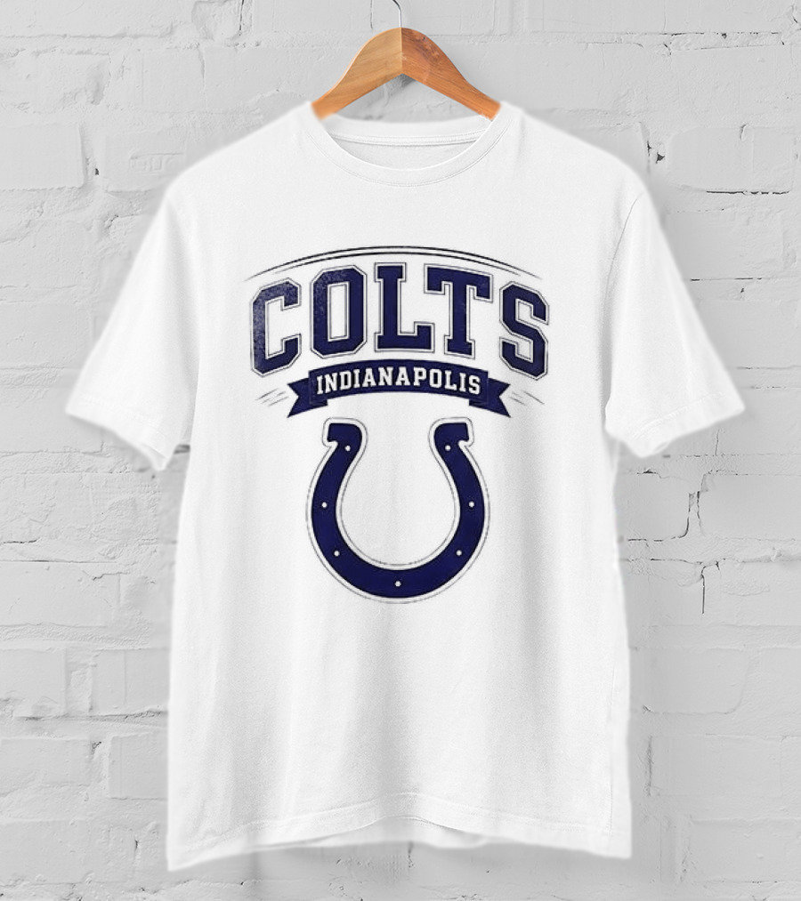 Indianapolis Colts Ghostface Running Football Collaboration T-Shirt