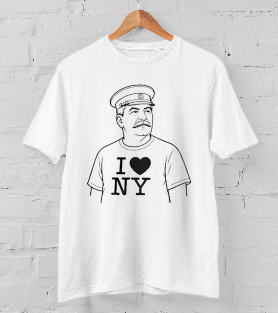Iosif Vissarionovich Stalin I Heart NY T-Shirt