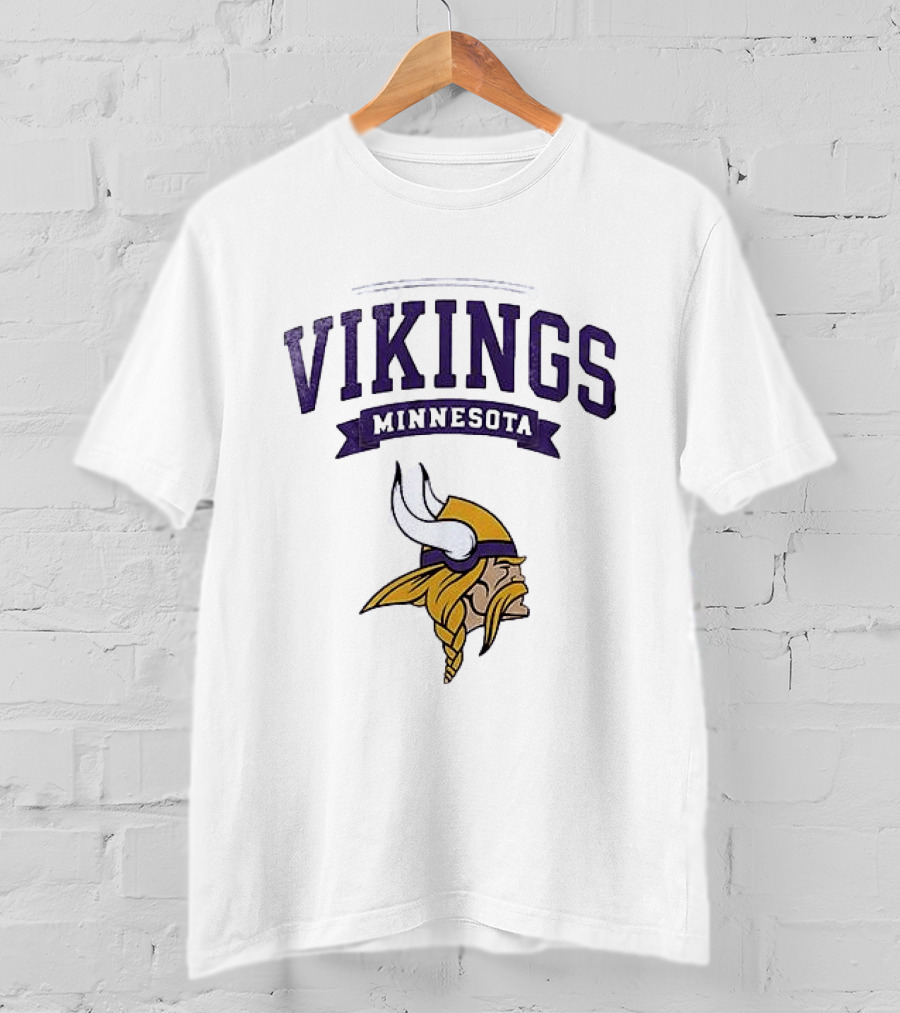 Minnesota Vikings Ghostface Running Football Vikings T-Shirt