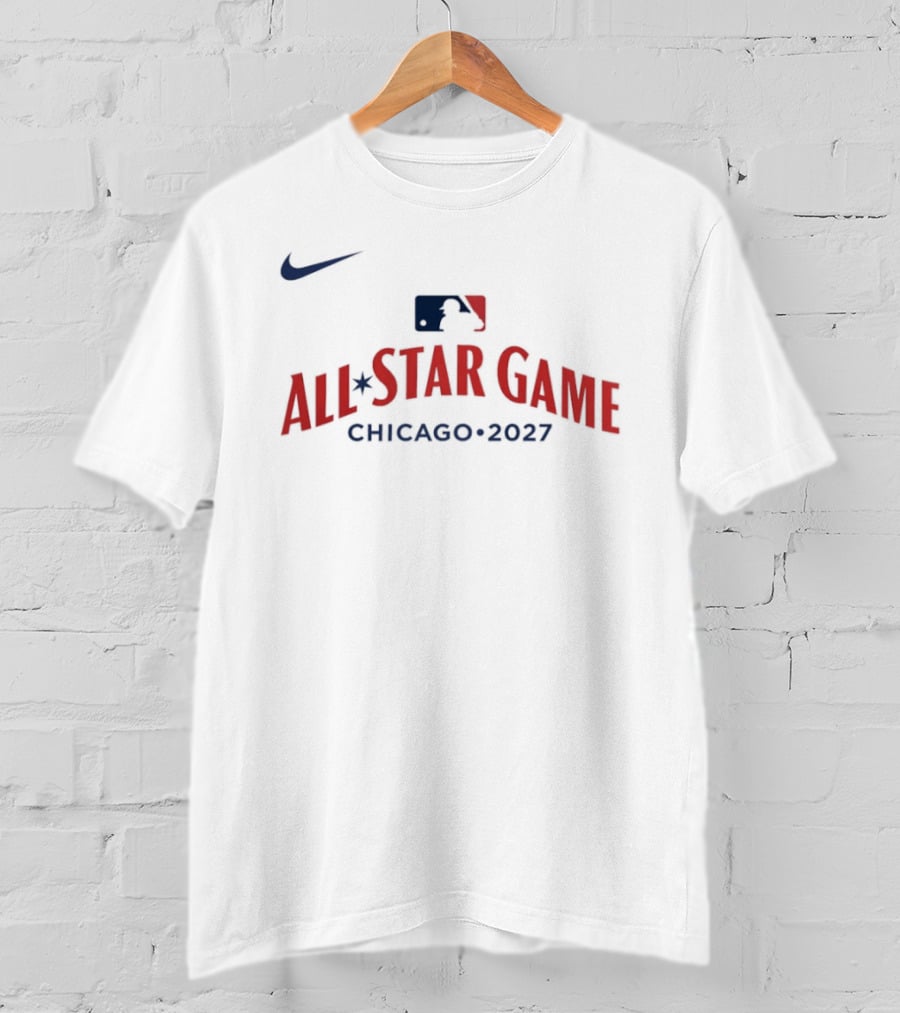 Nike MLB All Star Game 2027 Chicago Baseball Event T-Shirt