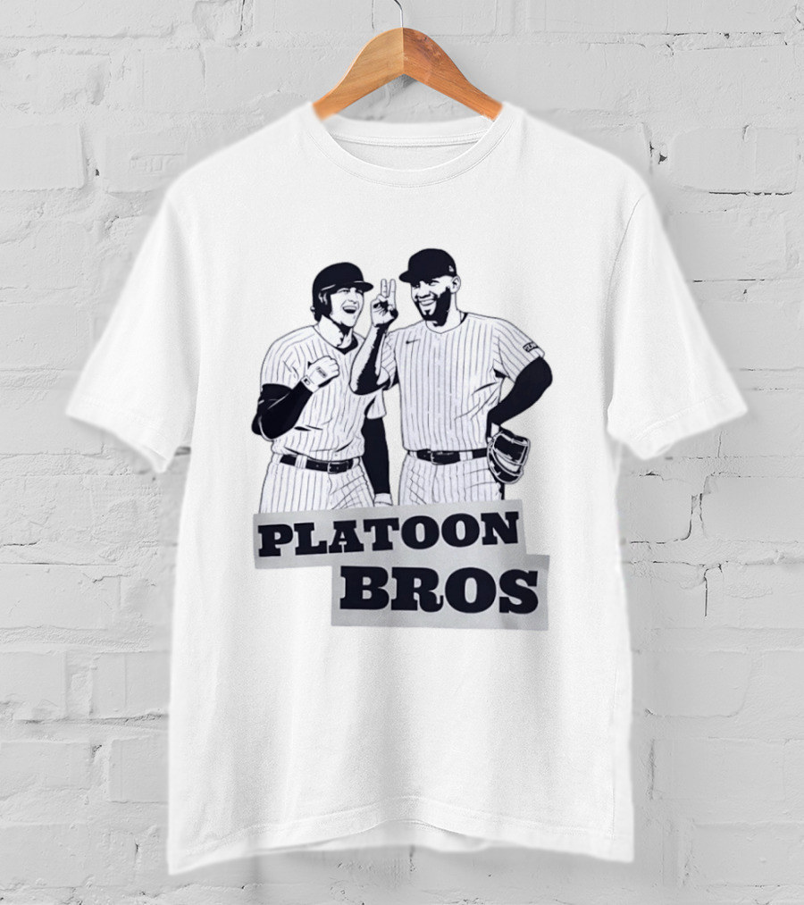 Platoon Bros MLB Baseball Players Iconic Duo T-Shirt