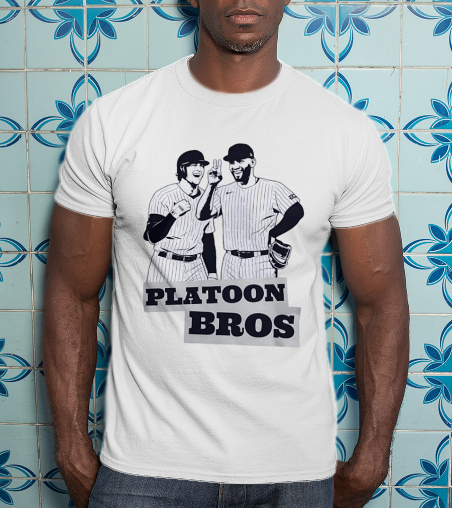 Platoon Bros MLB Baseball Players Iconic Duo T-Shirt