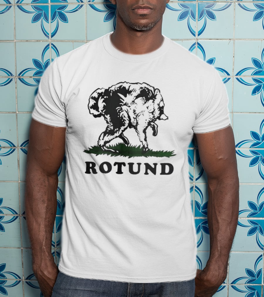 Rotund Jimothy Bear Flag T-Shirt