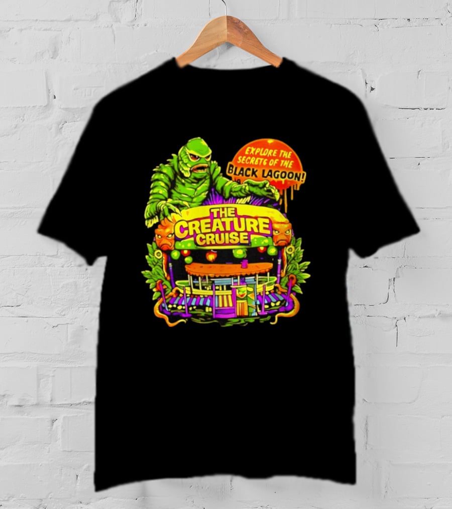 Explore The Secrets Of The Black Lagoon The Creature Cruise Adventure T-Shirt