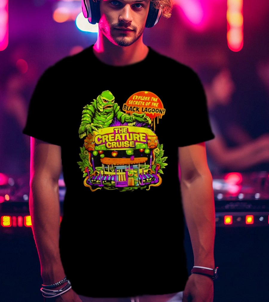 Explore The Secrets Of The Black Lagoon The Creature Cruise Adventure T-Shirt