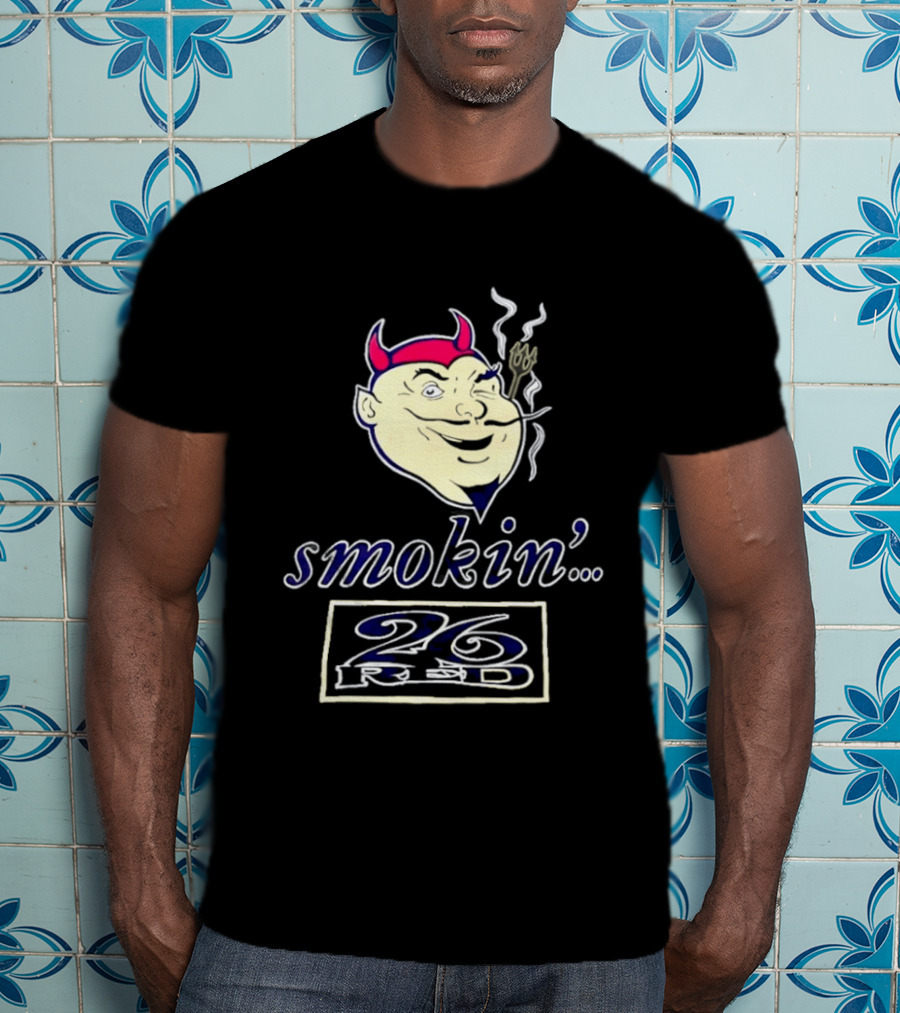 Devil Smokin' 26 Red T-Shirt
