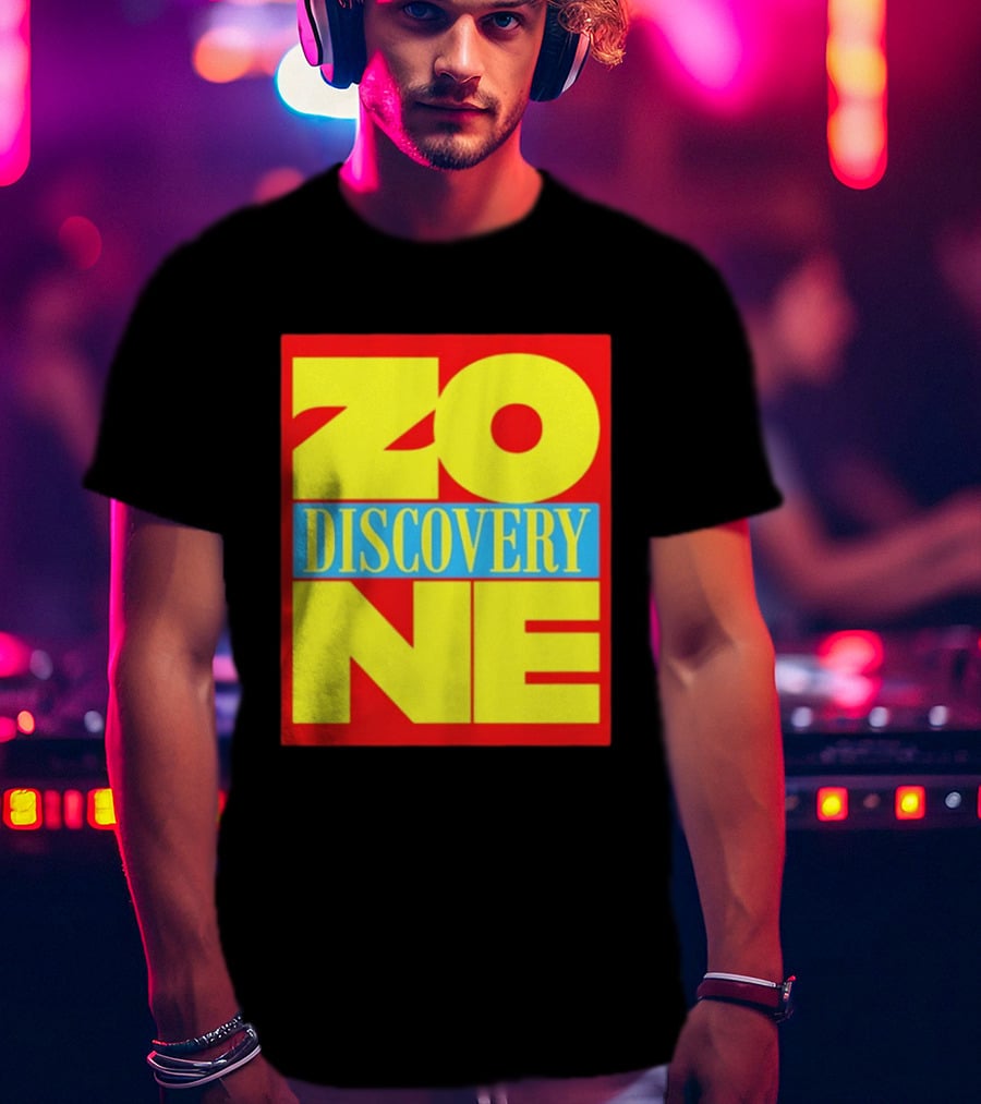 Discovery Zone 90s Arcade Indoor Playground Retro Nostalgia T-Shirt