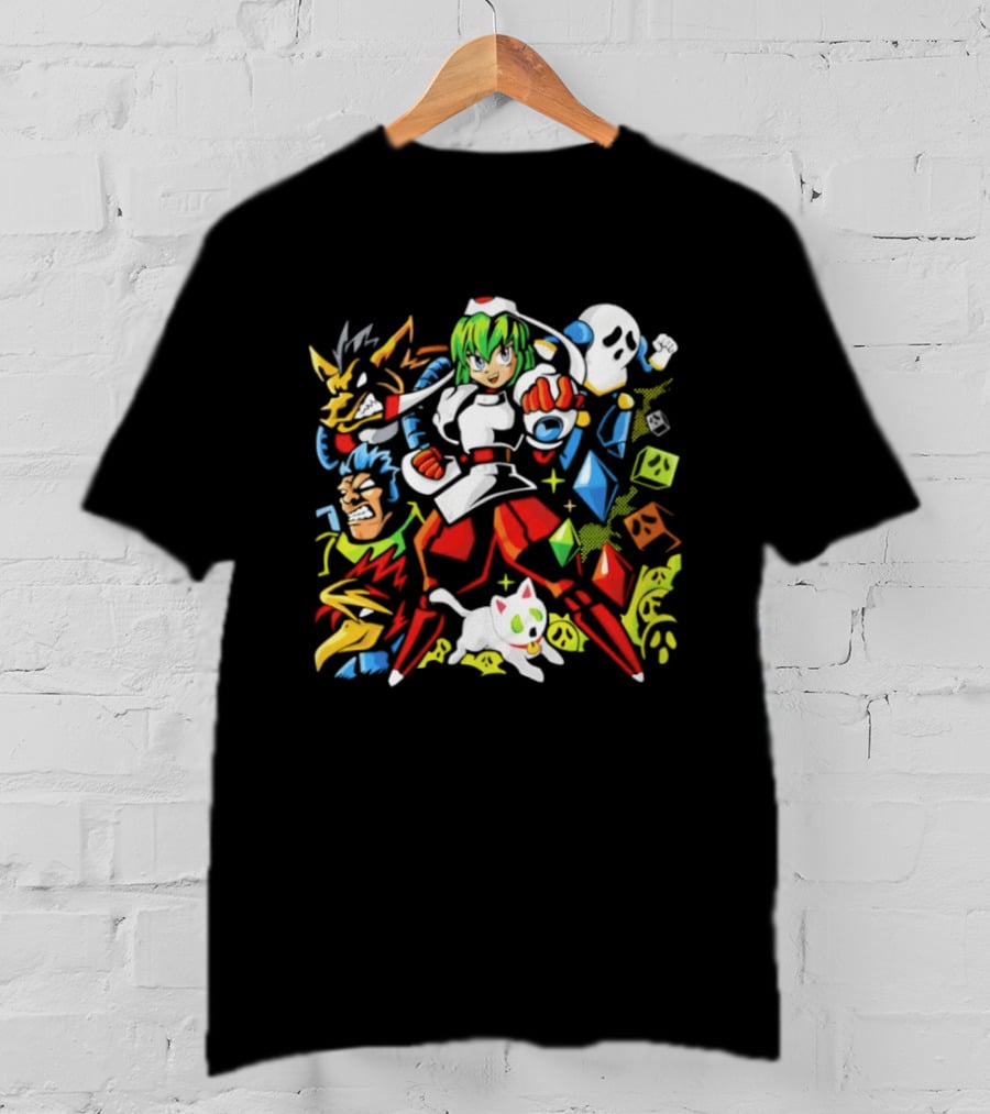Marina Mischief Makers N64 Retro Game Characters T-Shirt