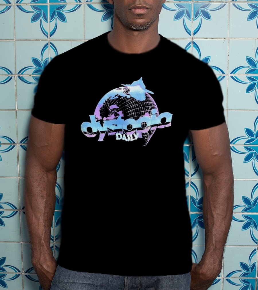 Dystopia Daily Globe Earth Apocalyptic T-Shirt