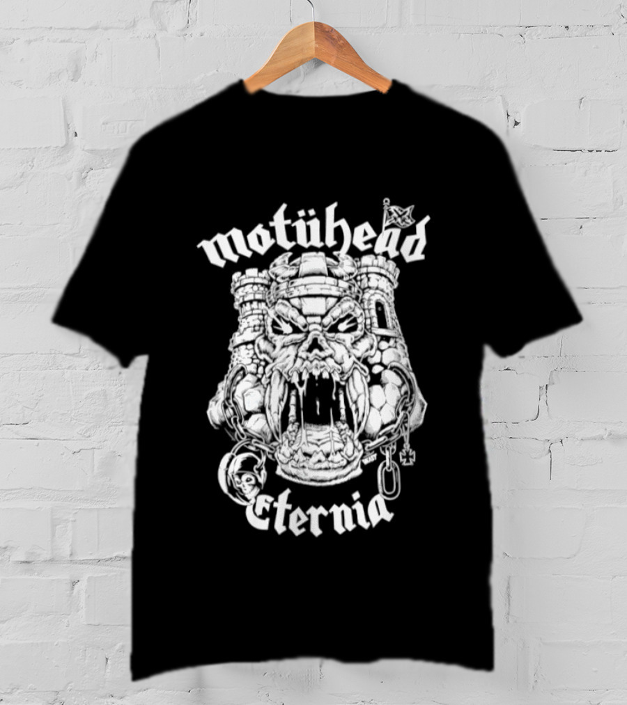 Motuhead Eternia Motörhead Masters Of The Universe Skull T-Shirt