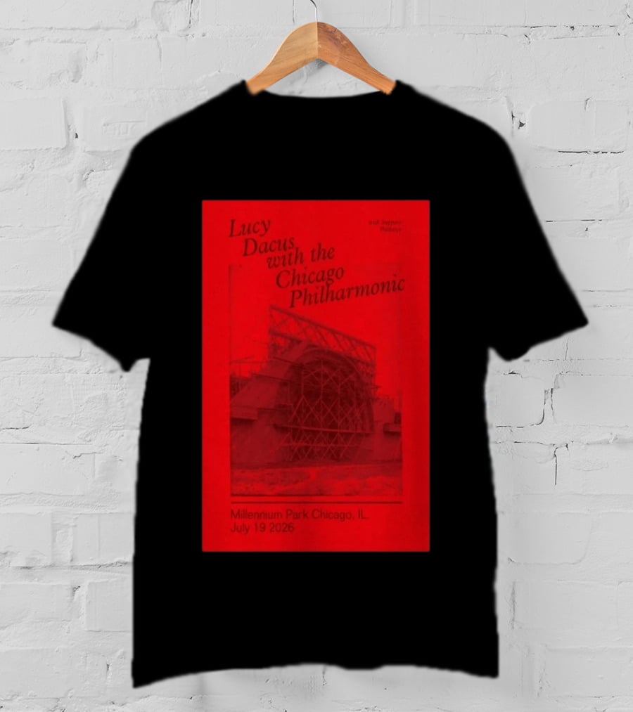 Lucy Dacus With The Chicago Philharmonic Millennium Park Chicago July 19 2026 T-Shirt