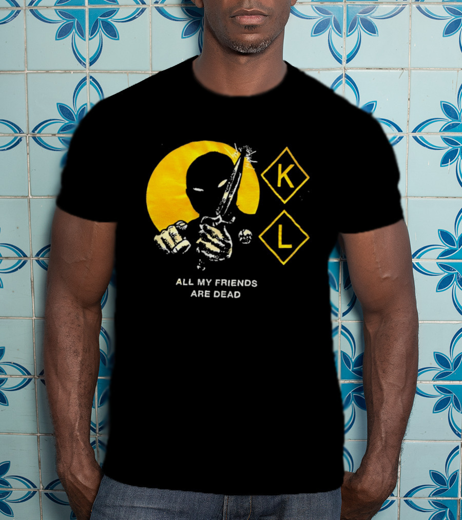 Knocked Loose K L All My Friends Are Dead Knife Fist T-Shirt