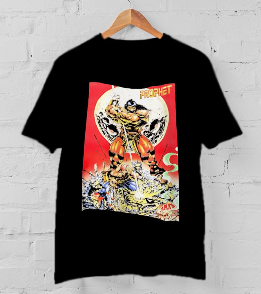 Prophet Comic SPLAT Comics Moon Battle Scene Cover T-Shirt