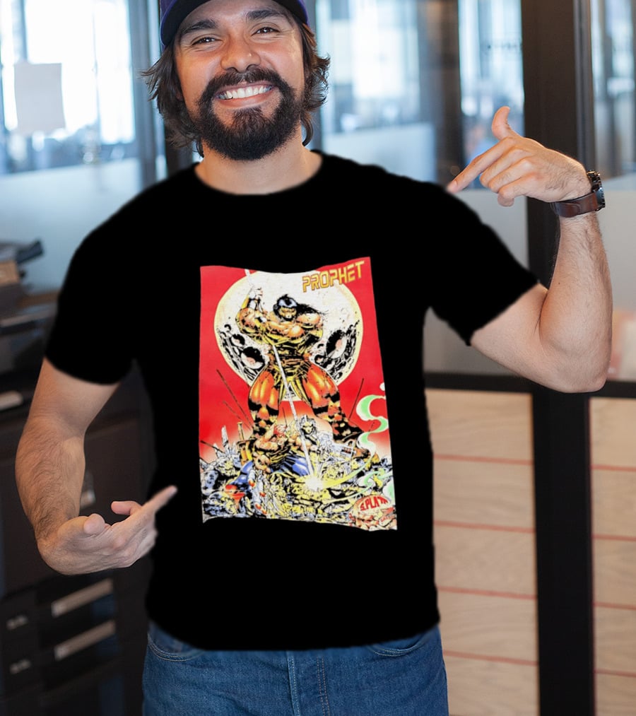 Prophet Comic SPLAT Comics Moon Battle Scene Cover T-Shirt