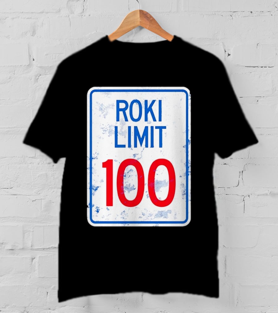 Roki Sasaki Speed Limit 100 Dodgers T-Shirt