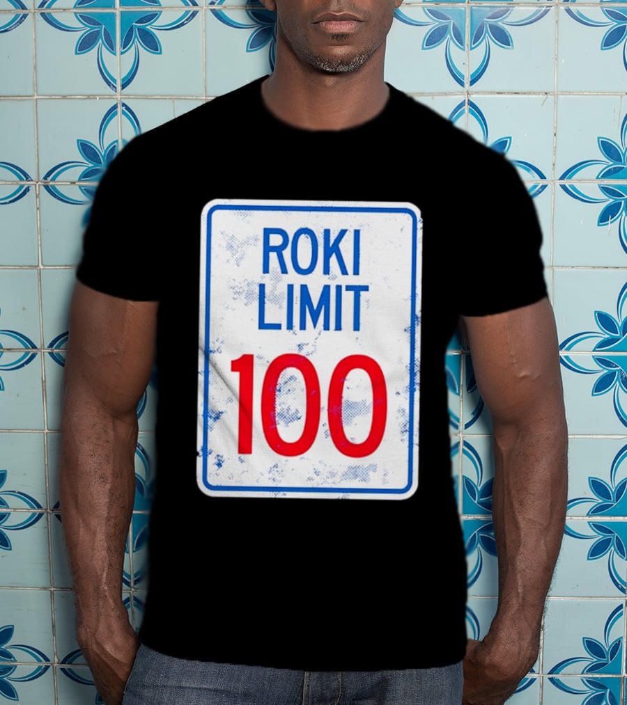 Roki Sasaki Speed Limit 100 Dodgers T-Shirt
